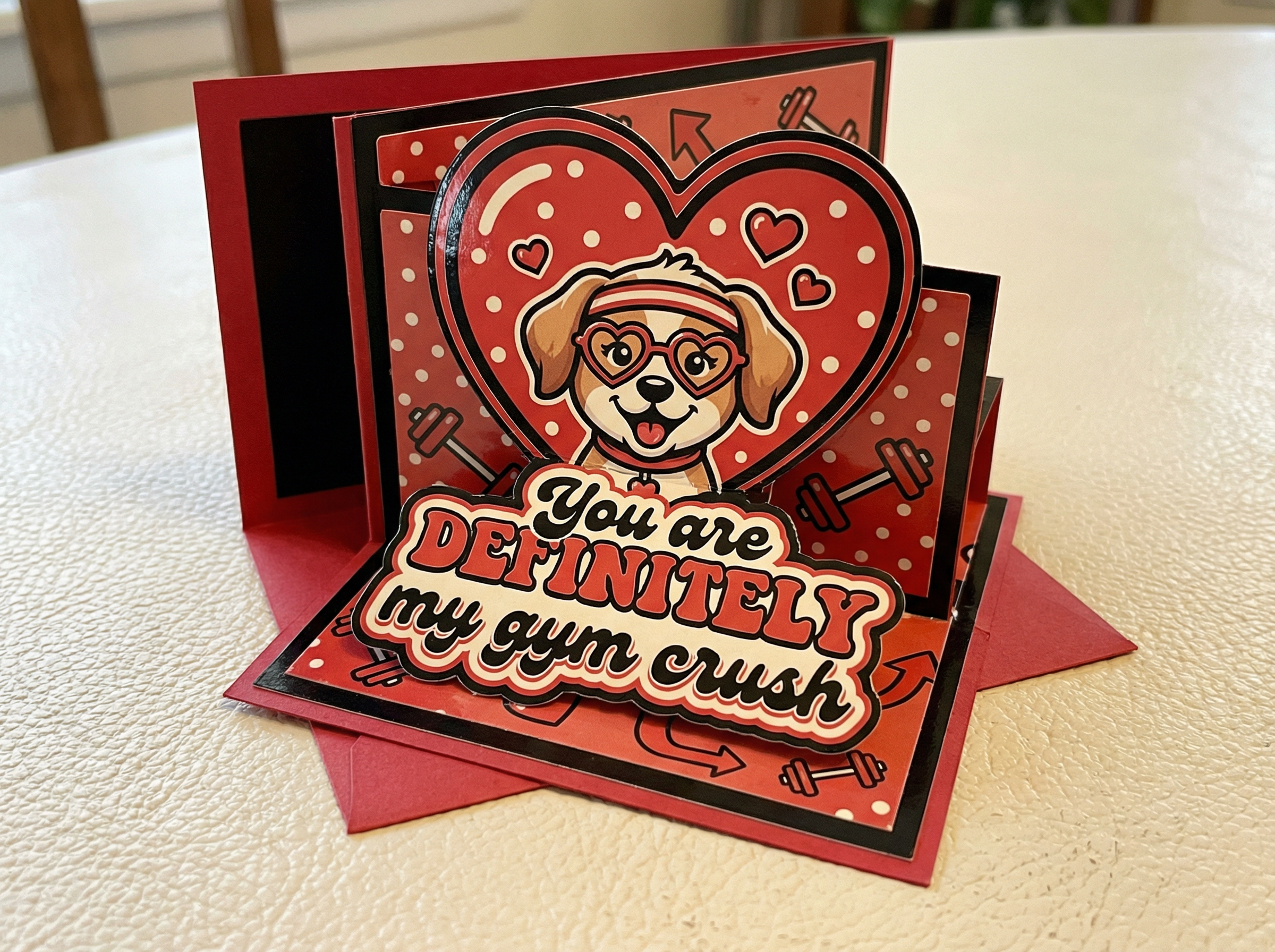 MySecretCrush pop-up kaart